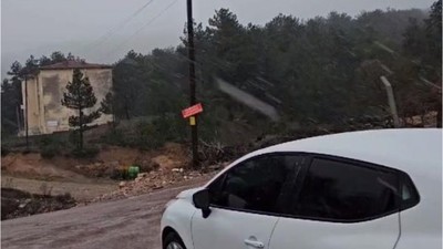 Balıkesir'e İlk Kar Düştü