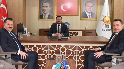 Başkan Yılmaz'dan İl Başkanı Aydemir'e Hoş Geldin Hediyesi