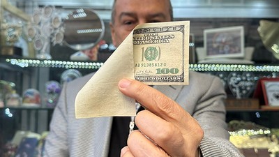 Hatalı Basılan Tek Taraflı 100 Dolar Satışta
