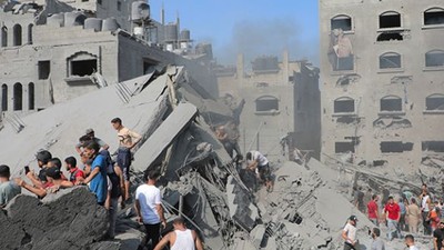 İsrail, Gazze’deki Cibaliya Mülteci Kampı'nı Vurdu