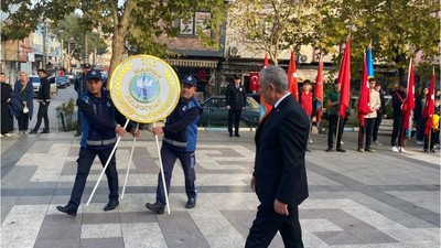Manyas Gazi Mustafa Kemal Atatürk'ü Andı