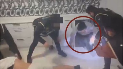 Çete Liderini Gizli Bölmede Buldular!