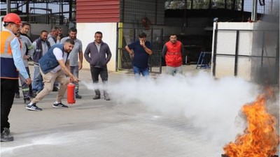 Nazilli Belediyesi personellerine Acil Durum Eğitimi verildi