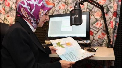Bakan Göktaş çocuklar için kitap seslendirdi