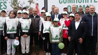 Balıkesir’de Fidanlar Toprakla Buluştu