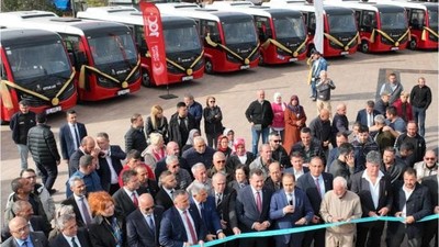 55 Yeni Otobüs Bandırma Yollarında