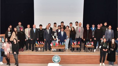 BAÜN Rektörü Uluslararası Öğrencilerle Buluştu