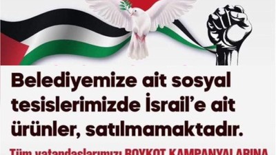 Bayburt Belediyesinden İsrail ürünlerine boykot çağrısı