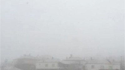 Bigadiç'te Kar Yağışı Başladı!