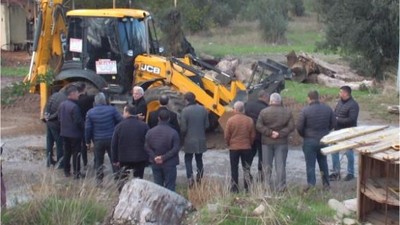 Balıkesir Burhaniye'de 3 Yıl Kapalı Olan Yol Açıldı