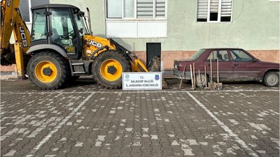 Dursunbey’de İzinsiz Kazıya Suçüstü Yakalama
