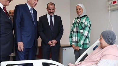Cumhurbaşkanı Erdoğan Gazze'den Getirilen Hastaları Ziyaret Etti