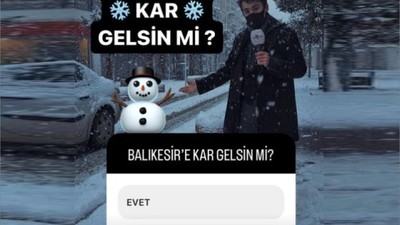 Balıkesir'li Kar Gelsin Diyor !