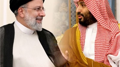 İran Cumhurbaşkanı Reisi, Suudi Arabistan Veliaht Prensi Selman ile görüştü