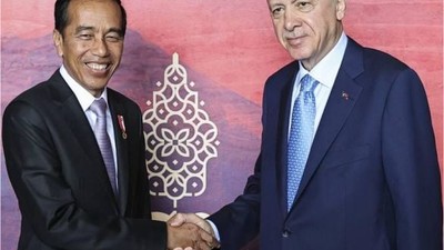 Cumhurbaşkanı Erdoğan, Endonezya Devlet Başkanı Widodo ile görüştü