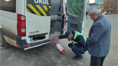 256 Servis Aracı Denetlendi
