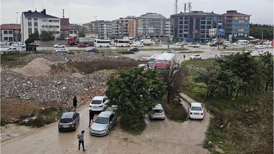 Bandırma'da Trafik Krizine Eylem
