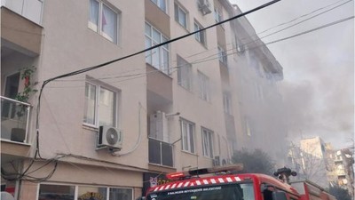 Bandırma'da Yangın Paniği