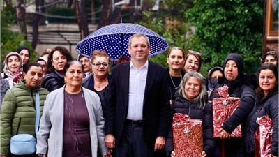 Başkan Ergin'den Kadın Üreticilere Yılbaşı Hediyesi