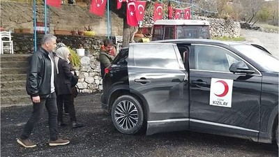 Dursunbey'de Vatandaşlar TOGG İle Kan Bağışına Gitti