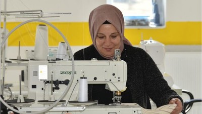 Eski Mezbahada Bebek Kıyafeti Üretilecek