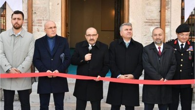 Kepsut Oruçbey Camii İbadete Açıldı