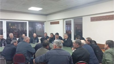 Müdür Alkan Çiftçilerle Toplantı Yaptı