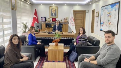 Müdür Erkan Başkan Ersoy'u Ağırladı