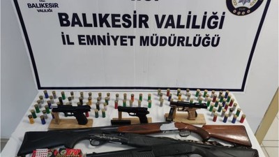 Savaştepe’de Silah Operasyonu