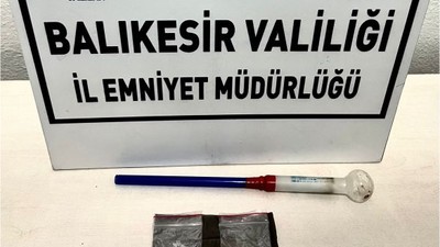 Şeffaf Poşette Meamfetamin Bulundu