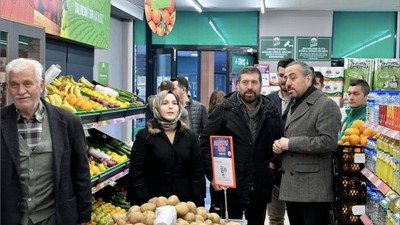 Sındırgı'ya Tarım Kredi Kooperatif Marketi Açıldı