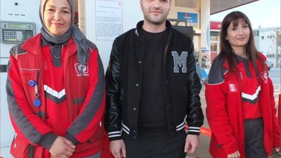Balıkesir’de akaryakıt istasyonunda çalışan kadınların sayısı artıyor