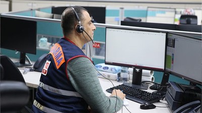 Görücüsü gelen de eşi küsen de 112'yi aradı