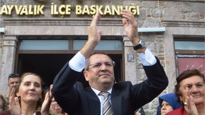Ayvalık Belediye Başkanı Mesut Ergin sahaya indi