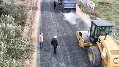 Burhaniye'nin Yeni Bağlantı Yolu Hizmete Açıldı