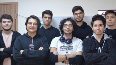 BAÜN'lü öğrenciler geliştirdikleri oyun oyun ile 2. oldular