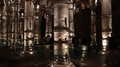 Yerebatan sarnıcı geçmiş mimariye ışık tutuyor