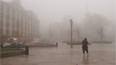 Balıkesir Yoğun Sisin Etkisi Altında Güne Başladı