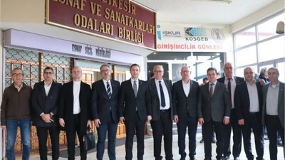 Ahmet Akın Balıkesirli İş İnsanlarıyla Buluştu