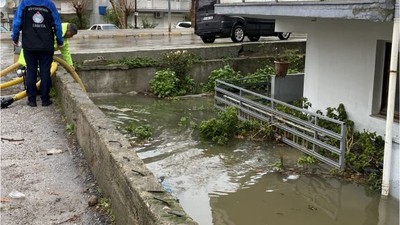 Ayvalık'ı Su Bastı