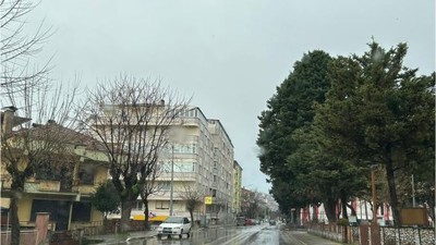 Balıkesir’de Karla Karışık Yağmur Yağışı Başladı