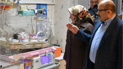 Balıkesir'de Yeni Yılın İlk Bebekleri İkiz