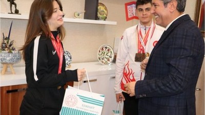 Balıkesirli Avrupa Şampiyonları Ödüllerine Kavuştu