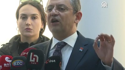CHP Genel Başkanı Özel, "Memnuniyet anketine göre aday belirliyoruz"