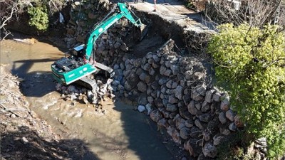 DSİ 25. Bölge Ekipleri İvrindi İçin Harekete Geçti