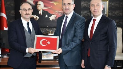 Gençlik ve Spor Bakanlığı Heyeti'nden Rektöre Hayırlı Olsun Ziyareti