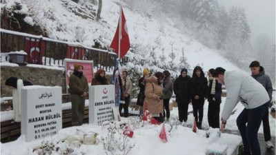 Kepsut Öğrencilerinden Şehit Eren Bülbül'e Vefa