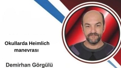 Okullarda Heimlich manevrası