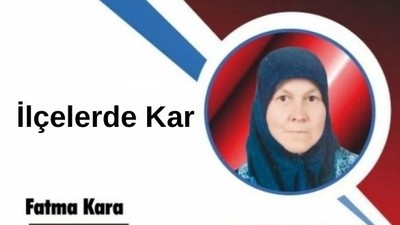 İlçelerde Kar