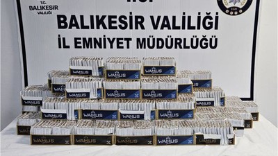 Savaştepe'de Kaçak Sigara Operasyonu